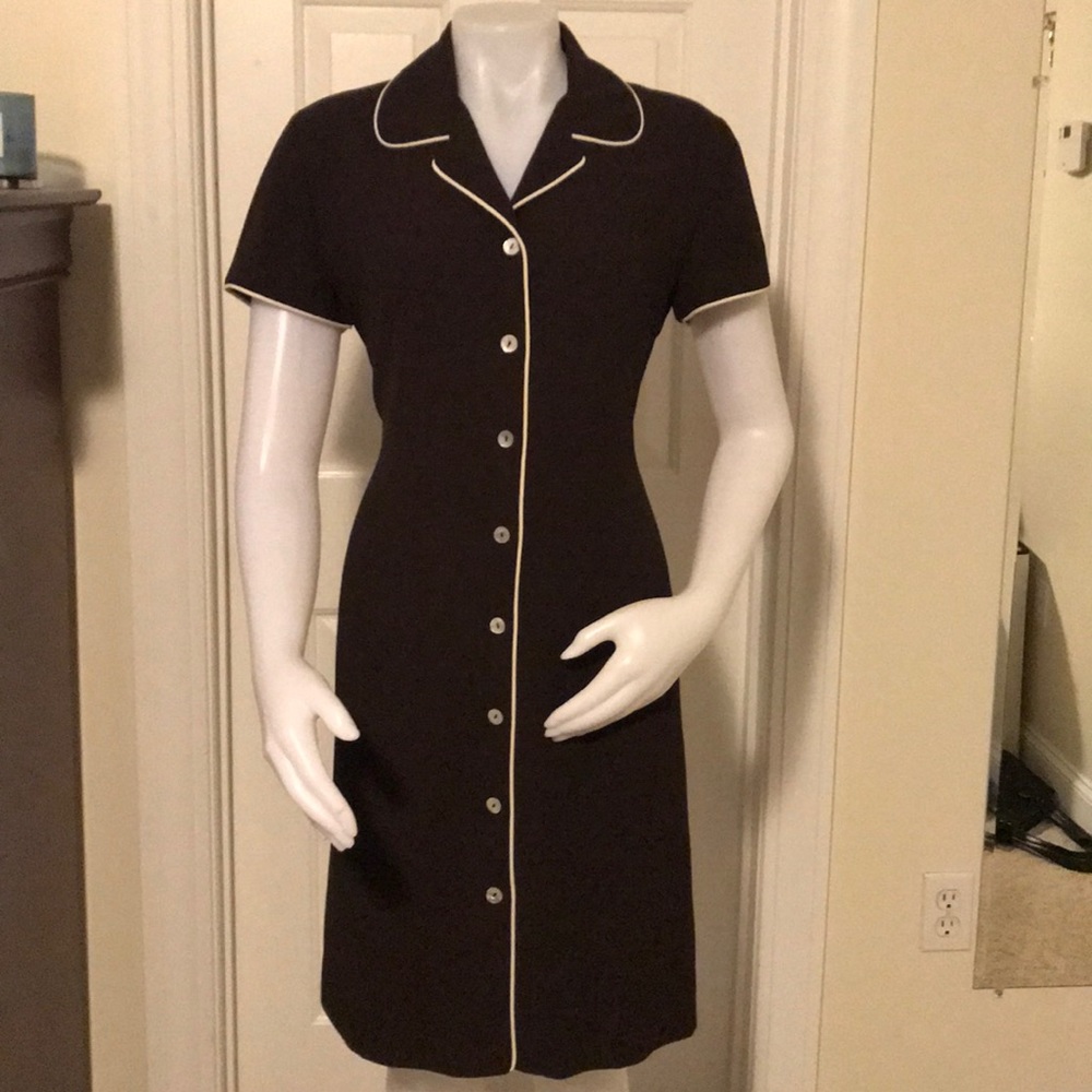 Evan-Picone Dress Shirt Dress